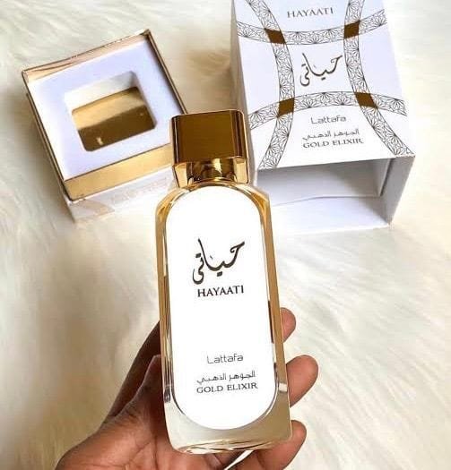 HAYAATI GOLD ELIXIR Lattafa perfume Unisex 100ml - Imagen 6